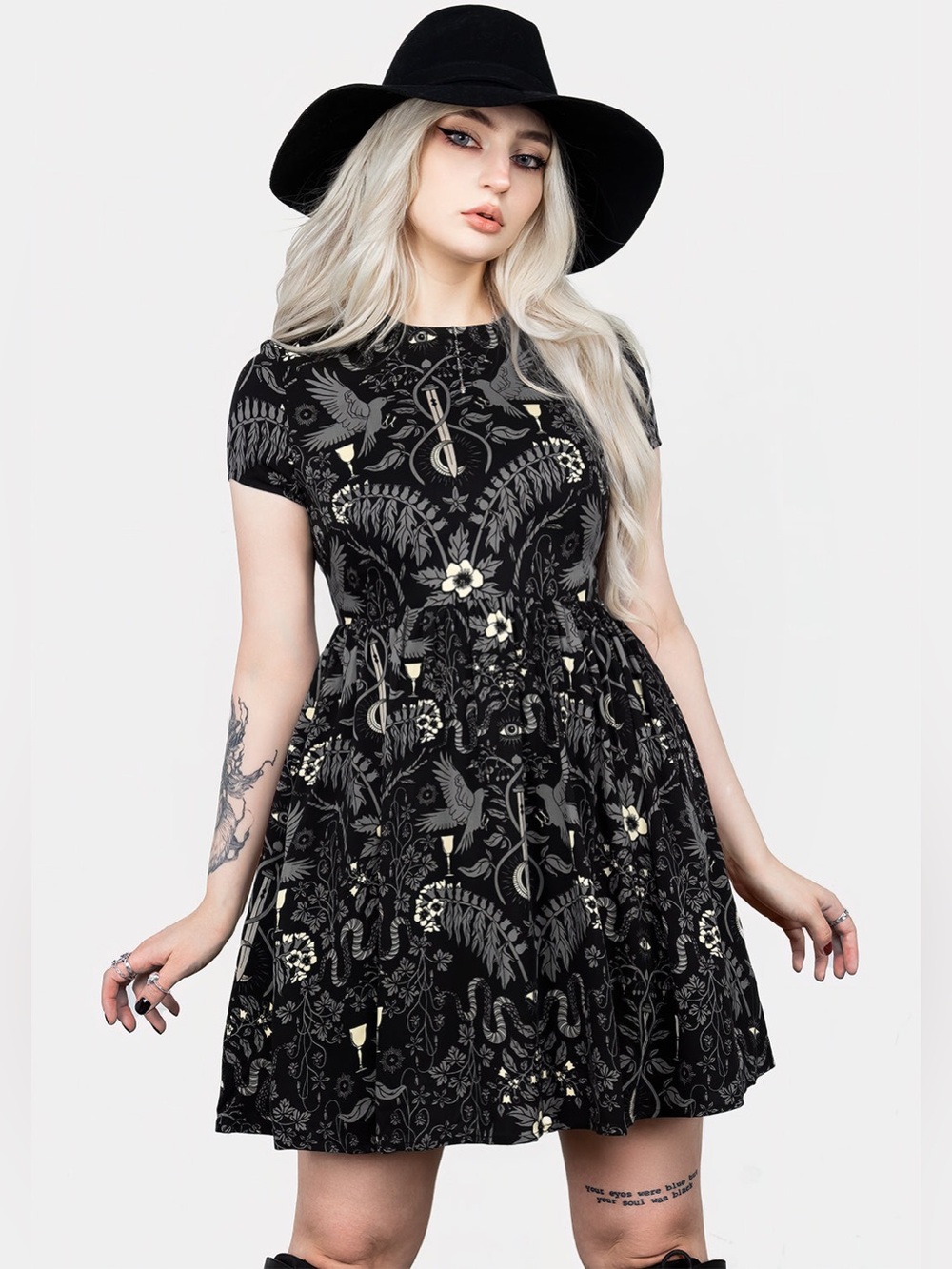Disturbia | Hecate’s Garden Skater Mini Dress